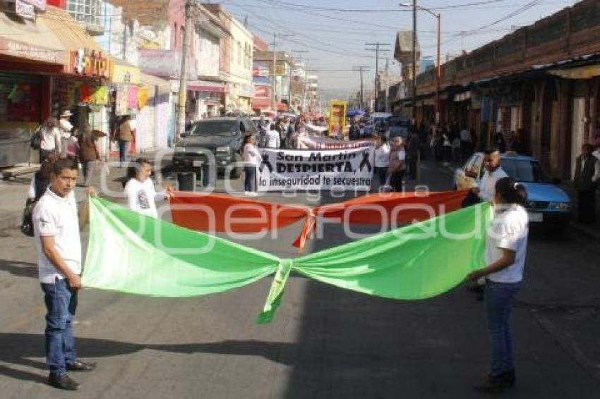 TEXMELUCAN . MANIFESTACIÓN