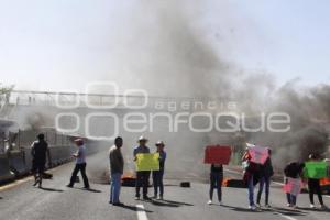 BLOQUEO AUTOPISTA