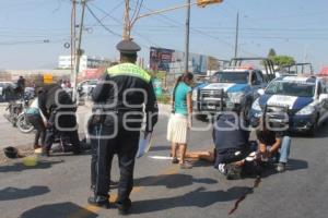 TEHUACÁN . ACCIDENTE VIAL