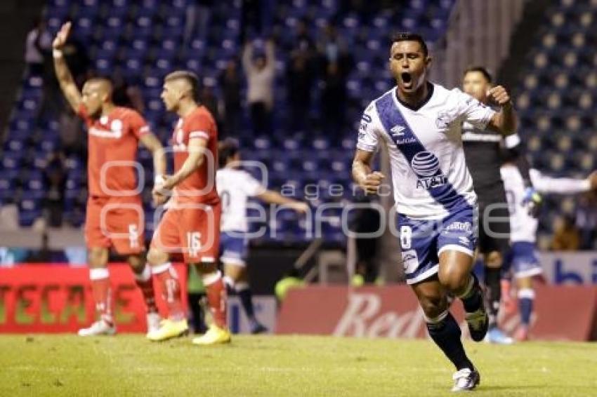 FÚTBOL . CLUB PUEBLA VS TOLUCA