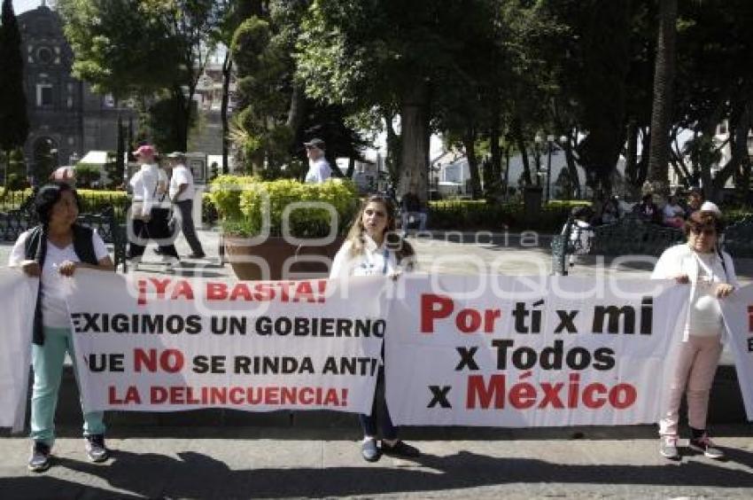 CADENA HUMANA CHALECOS MÉXICO