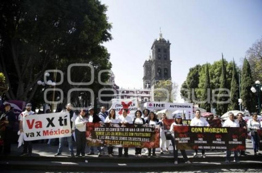 CADENA HUMANA CHALECOS MÉXICO