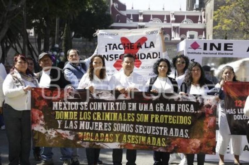 CADENA HUMANA CHALECOS MÉXICO