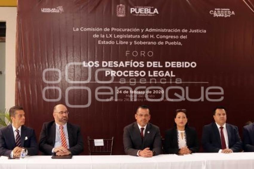 FORO DESAFÍOS DEL PROCESO LEGAL