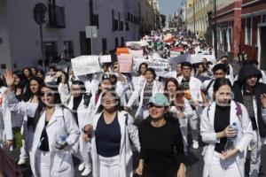 MANIFESTACIÓN ESTUDIANTES MEDICINA