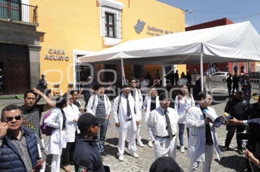 MANIFESTACIÓN ESTUDIANTES MEDICINA