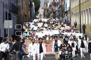 MANIFESTACIÓN ESTUDIANTES MEDICINA