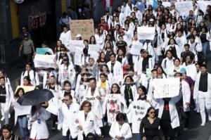 MANIFESTACIÓN ESTUDIANTES MEDICINA