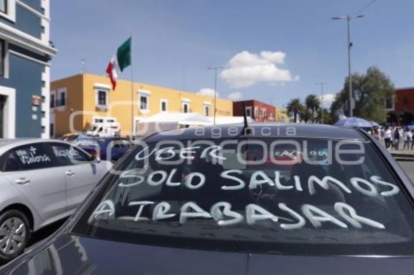 MANIFESTACIÓN UBER