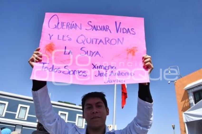 MANIFESTACIÓN ESTUDIANTES MEDICINA