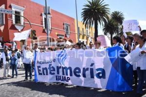 MANIFESTACIÓN ESTUDIANTES MEDICINA