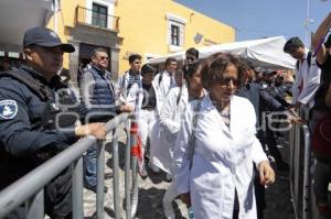 MANIFESTACIÓN ESTUDIANTES MEDICINA