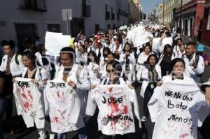 MANIFESTACIÓN ESTUDIANTES MEDICINA