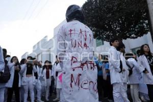 MANIFESTACIÓN ESTUDIANTES MEDICINA