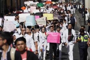 MANIFESTACIÓN ESTUDIANTES MEDICINA