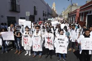 MANIFESTACIÓN ESTUDIANTES MEDICINA