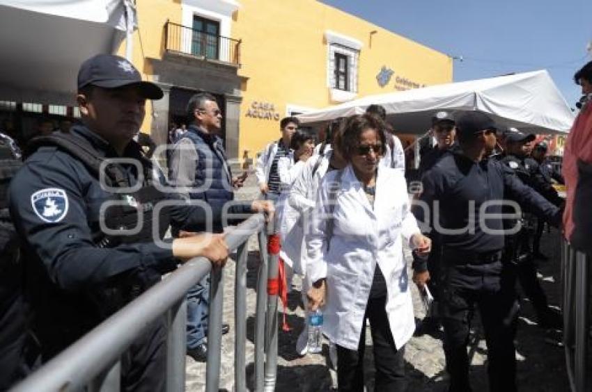 MANIFESTACIÓN ESTUDIANTES MEDICINA