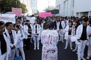 MANIFESTACIÓN ESTUDIANTES MEDICINA