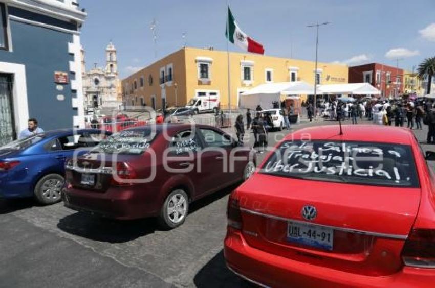 MANIFESTACIÓN UBER