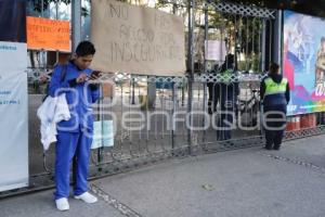 BUAP . PARO ESTUDIANTIL