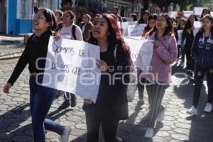 MANIFESTACIÓN ESTUDIANTES BUAP