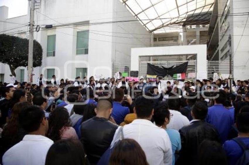 BUAP . ASAMBLEA FACULTAD MEDICINA