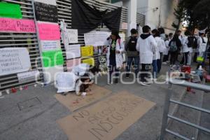 BUAP . PARO ESTUDIANTIL