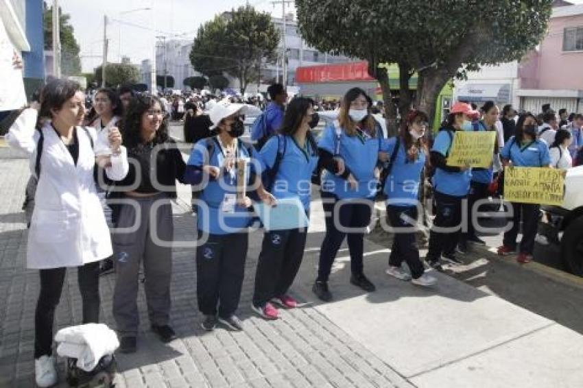 BUAP . ASAMBLEA FACULTAD MEDICINA