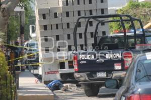 TEHUACÁN . DECESO TRABAJADOR