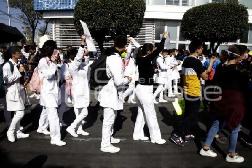 BUAP . ASAMBLEA FACULTAD MEDICINA