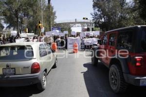 IBERO . MANIFESTACIÓN ESTUDIANTES