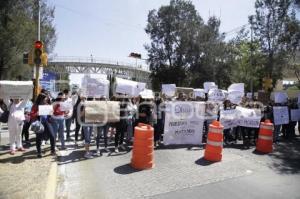 IBERO . MANIFESTACIÓN ESTUDIANTES