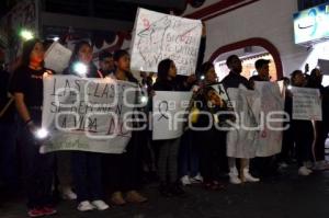 TEHUACÁN. MANIFESTACION ESTUDIANTES