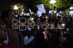 TEHUACÁN. MANIFESTACION ESTUDIANTES