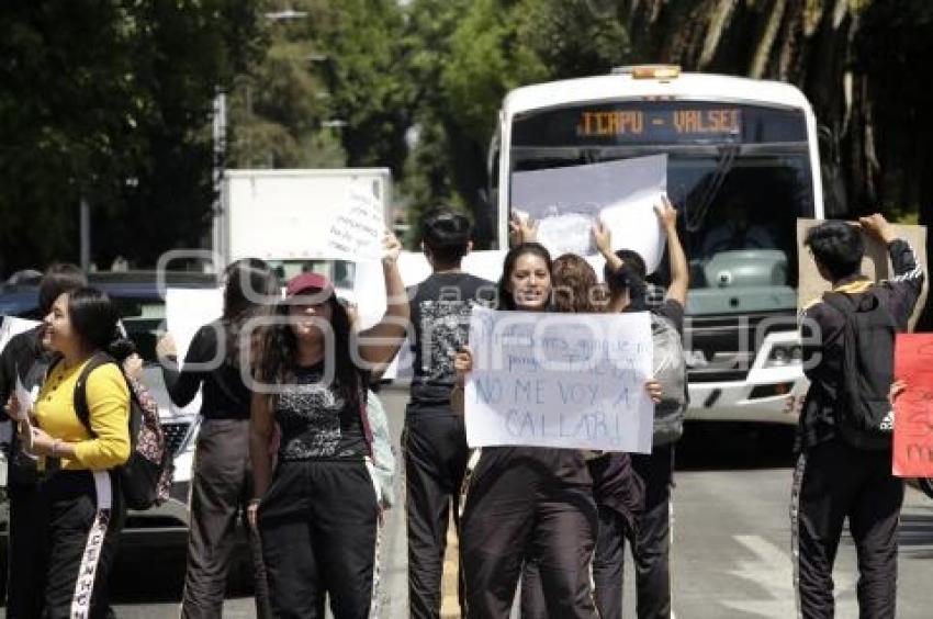 MANIFESTACION. ESTUDIANTES CENHCH