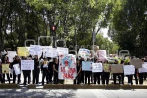 MANIFESTACION. ESTUDIANTES CENHCH