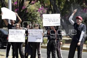 MANIFESTACION. ESTUDIANTES CENHCH