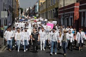 MANIFESTACIÓN ESTUDIANTES MEDICINA