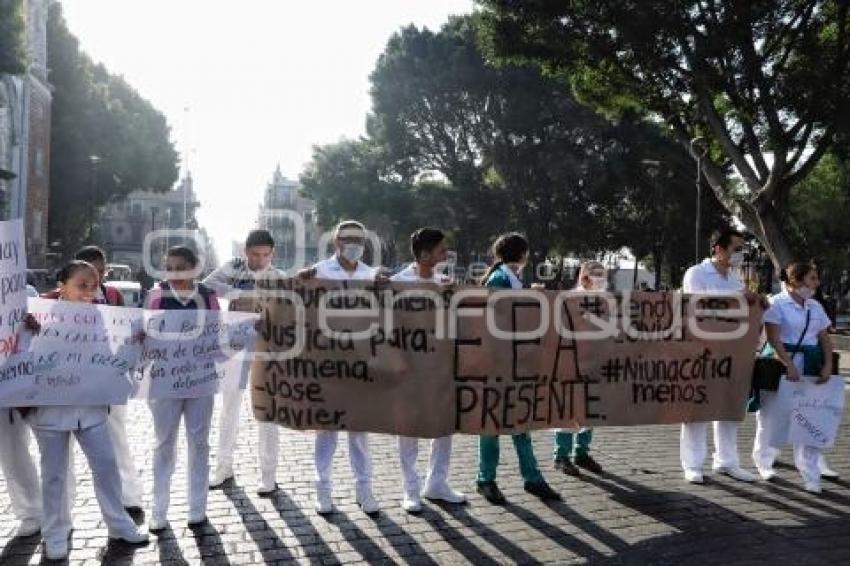 MANIFESTACIÓN UNIVERSIDAD ANGELÓPOLIS