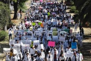 MANIFESTACIÓN ESTUDIANTES MEDICINA