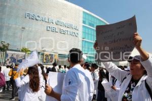 MANIFESTACIÓN ESTUDIANTES MEDICINA