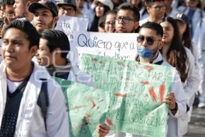 MANIFESTACIÓN ESTUDIANTES MEDICINA