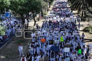 MANIFESTACIÓN ESTUDIANTES MEDICINA