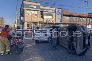 ACCIDENTE . VOLCADURA