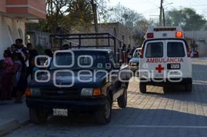 TEHUACÁN . ACCIDENTE CAMIONETA