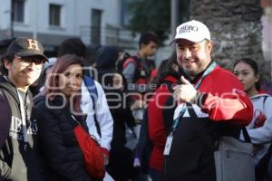 MEGA MARCHA UNIVERSITARIA . RECTOR IBERO