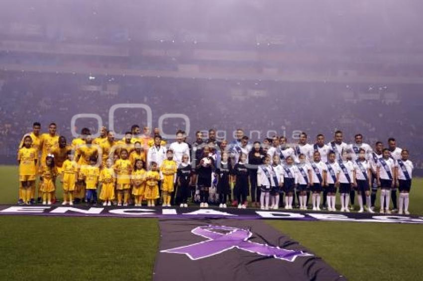 FÚTBOL . CLUB PUEBLA VS TIGRES