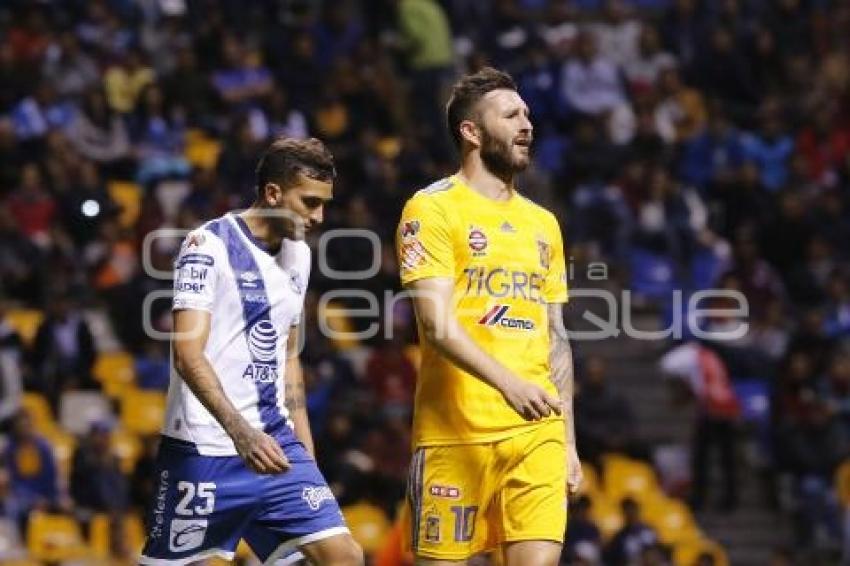 FÚTBOL . CLUB PUEBLA VS TIGRES