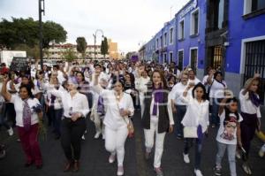 CHOLULA . MARCHA DÍA DE LA MUJER