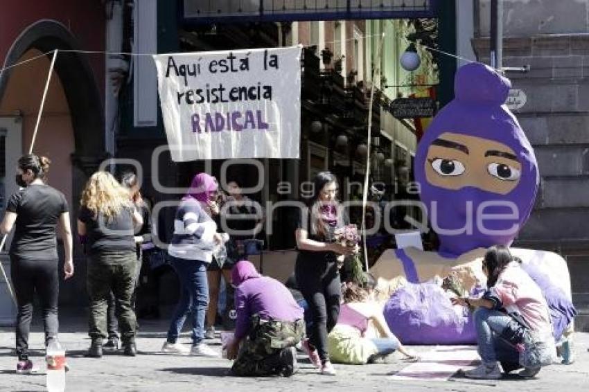 MURAL VÍCTIMAS FEMINICIDIO